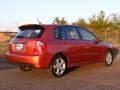 2008 Electric Orange Kia Spectra 5 SX Wagon  photo #5