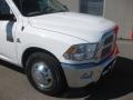 2010 Bright White Dodge Ram 3500 Big Horn Edition Crew Cab Dually  photo #3