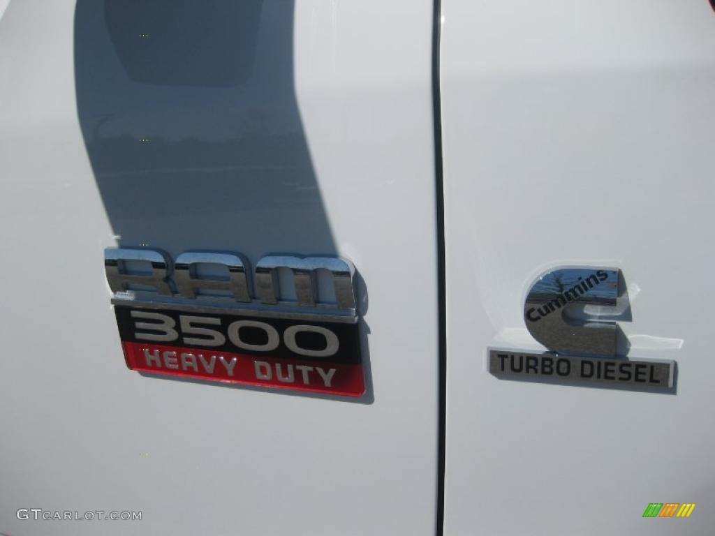 2010 Ram 3500 Big Horn Edition Crew Cab Dually - Bright White / Dark Slate/Medium Graystone photo #4