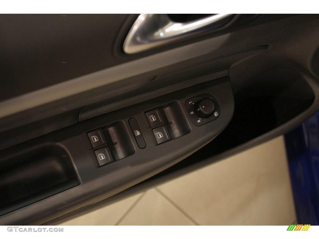 2009 Jetta TDI Sedan - Laser Blue Metallic / Anthracite photo #9