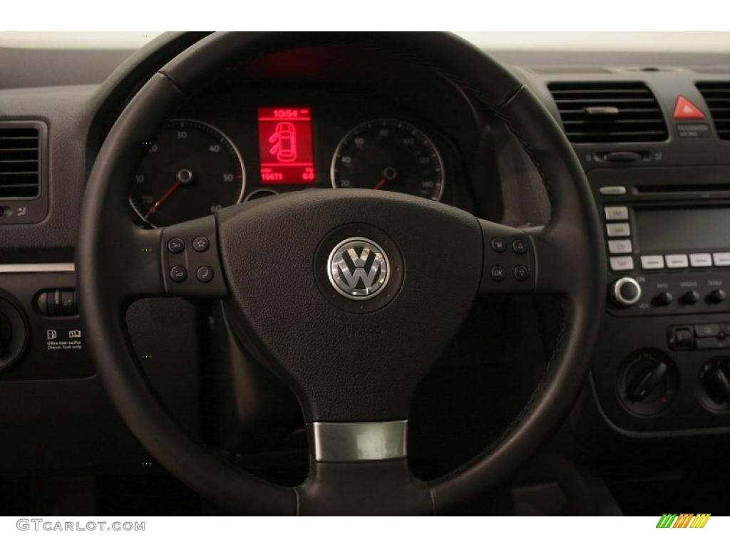 2009 Jetta TDI Sedan - Laser Blue Metallic / Anthracite photo #12