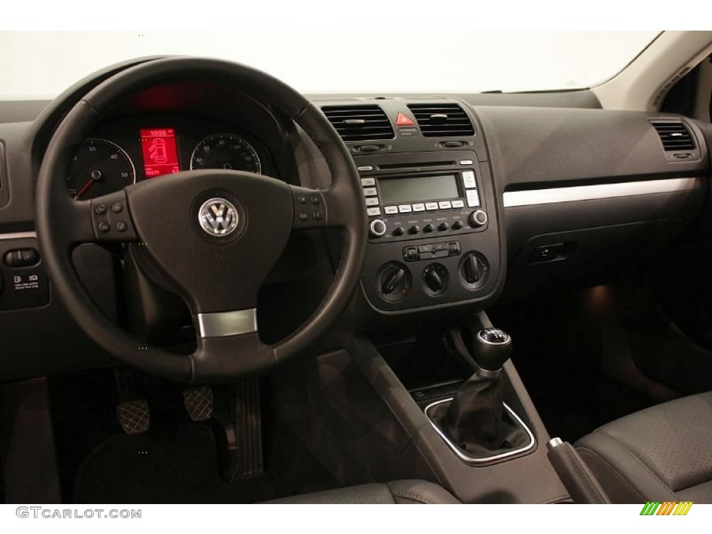 2009 Jetta TDI Sedan - Laser Blue Metallic / Anthracite photo #13