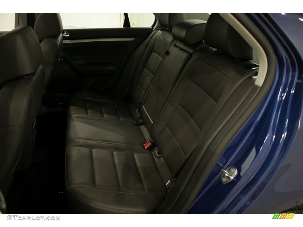 2009 Jetta TDI Sedan - Laser Blue Metallic / Anthracite photo #23