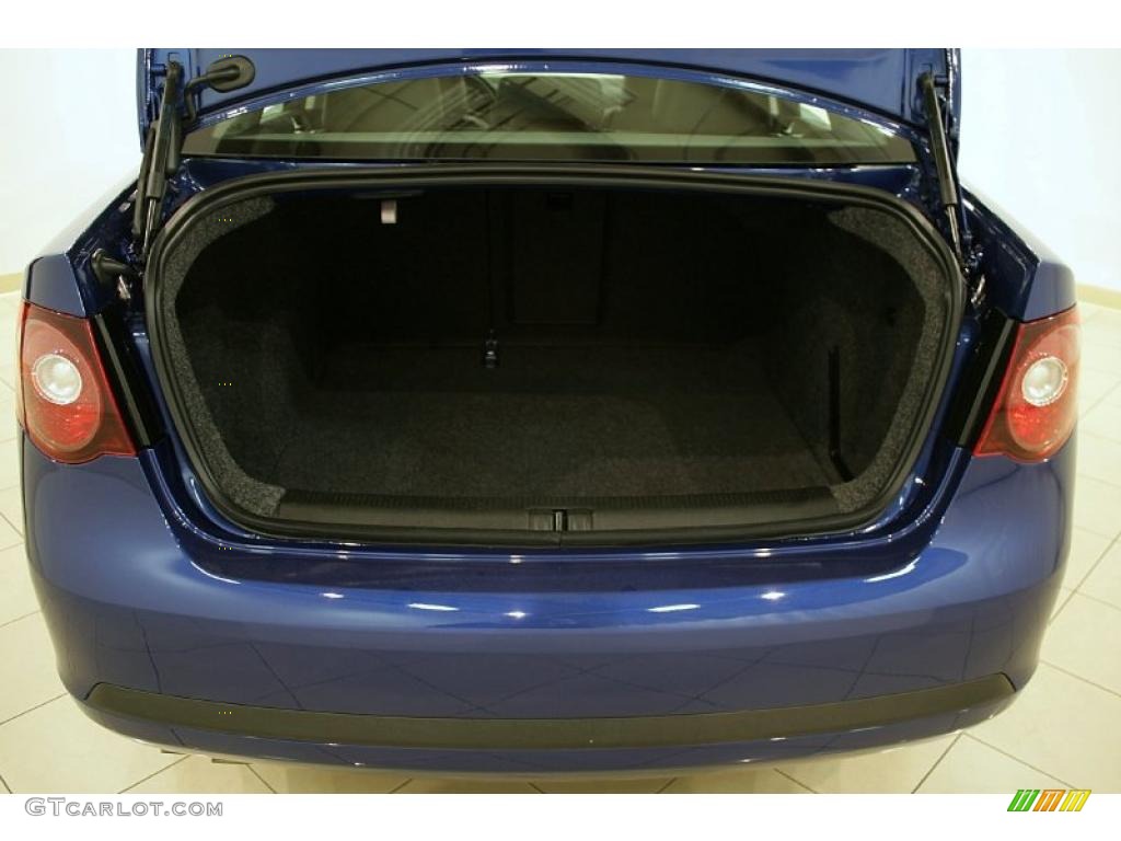 2009 Jetta TDI Sedan - Laser Blue Metallic / Anthracite photo #25