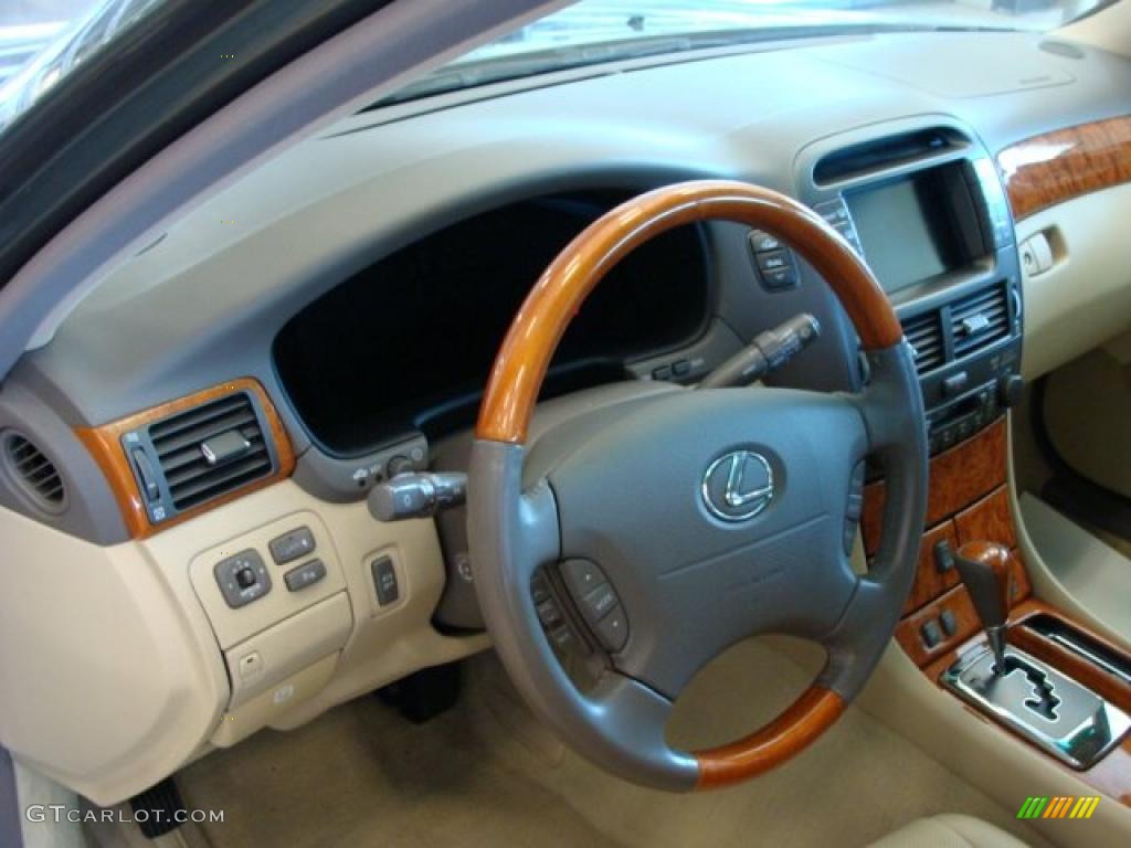 2006 LS 430 - Cypress Green Pearl / Cashmere photo #8