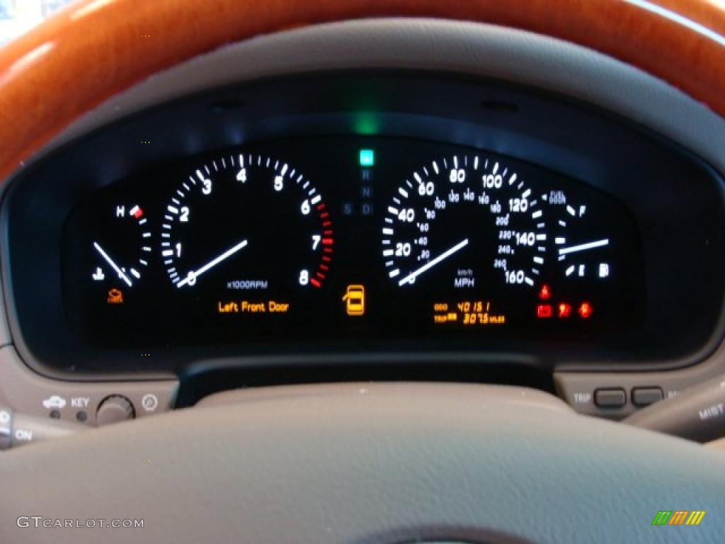 2006 LS 430 - Cypress Green Pearl / Cashmere photo #12