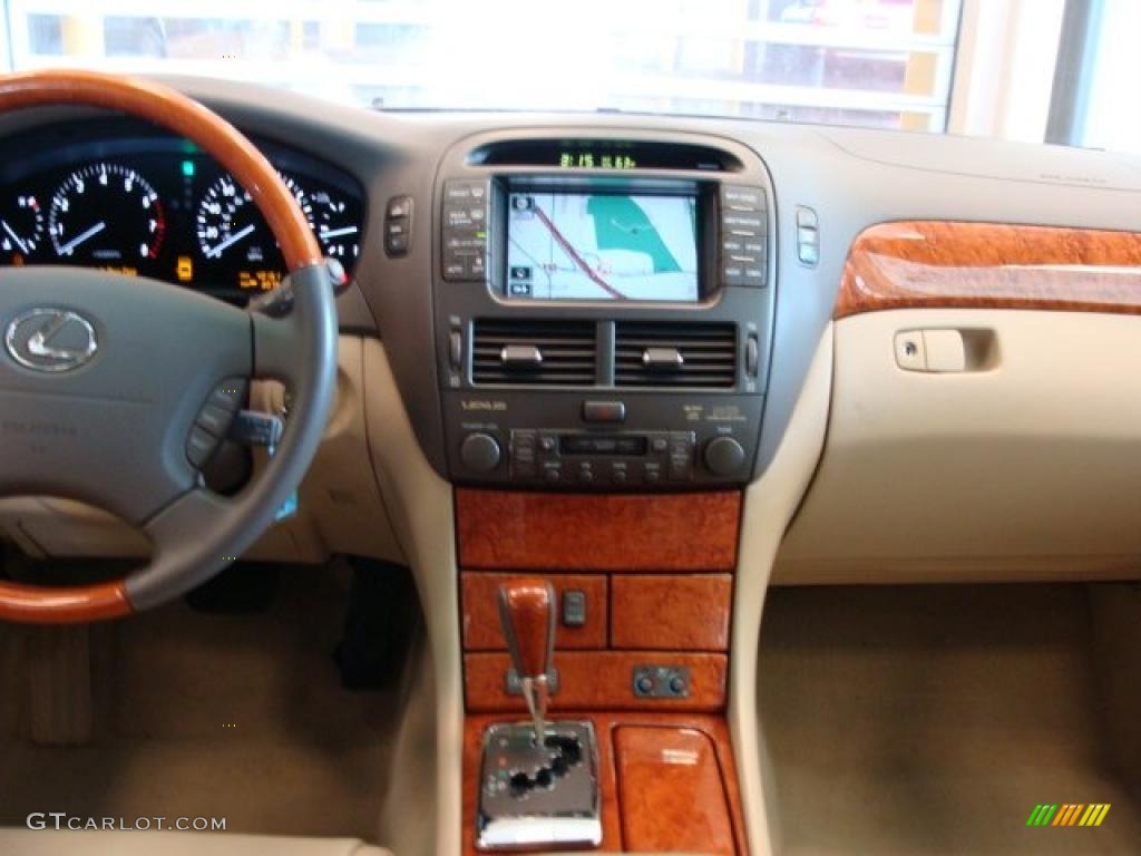 2006 LS 430 - Cypress Green Pearl / Cashmere photo #14