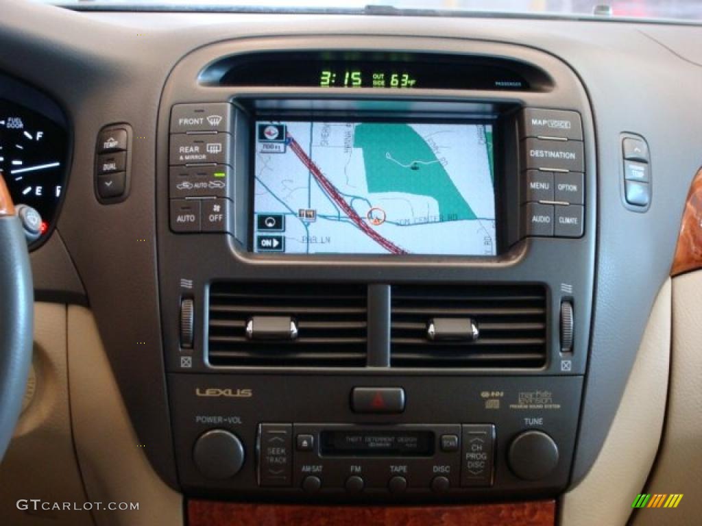2006 LS 430 - Cypress Green Pearl / Cashmere photo #15