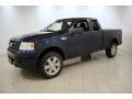 2006 True Blue Metallic Ford F150 Lariat SuperCab 4x4  photo #3