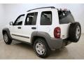 2005 Stone White Jeep Liberty Sport 4x4  photo #5