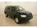 2006 Black Toyota Highlander I4  photo #1