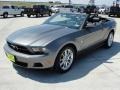 2010 Sterling Grey Metallic Ford Mustang V6 Premium Convertible  photo #7