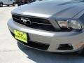 2010 Sterling Grey Metallic Ford Mustang V6 Premium Convertible  photo #11