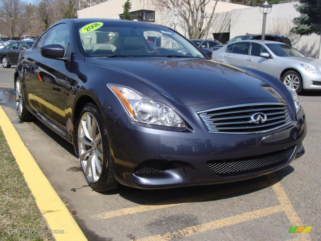 Blue Slate Metallic 2008 Infiniti G 37 S Sport Coupe Exterior Photo #27410396