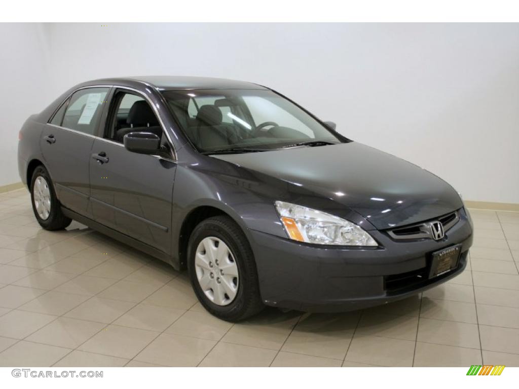 2003 Accord LX Sedan - Graphite Pearl / Gray photo #1