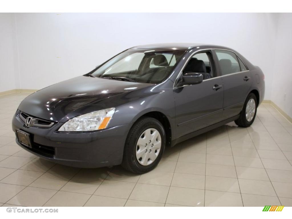 2003 Accord LX Sedan - Graphite Pearl / Gray photo #3
