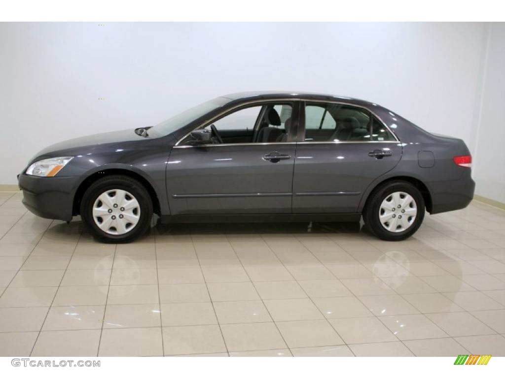 2003 Accord LX Sedan - Graphite Pearl / Gray photo #4