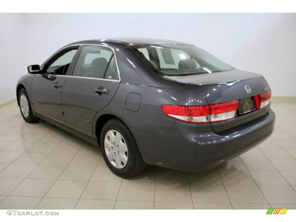 2003 Accord LX Sedan - Graphite Pearl / Gray photo #5