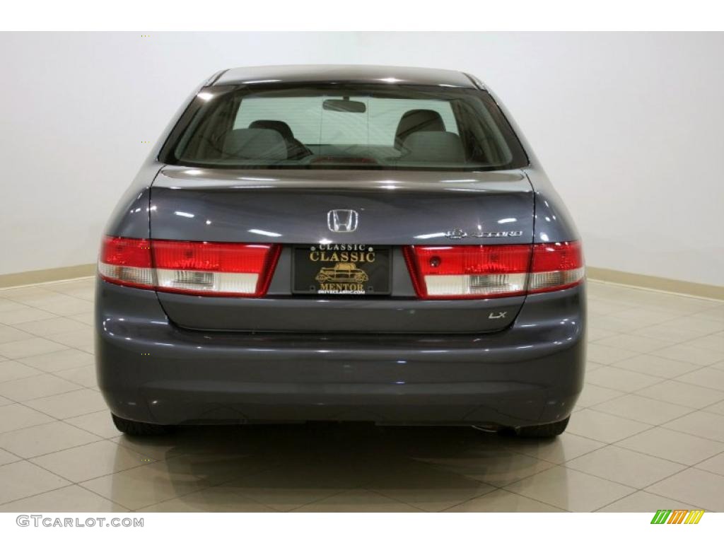 2003 Accord LX Sedan - Graphite Pearl / Gray photo #6