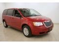 2009 Inferno Red Crystal Pearl Chrysler Town & Country LX  photo #1