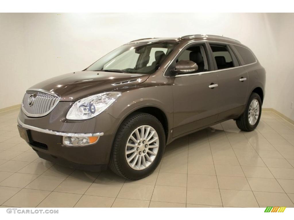 2010 Enclave CXL AWD - Cocoa Metallic / Ebony/Ebony photo #3