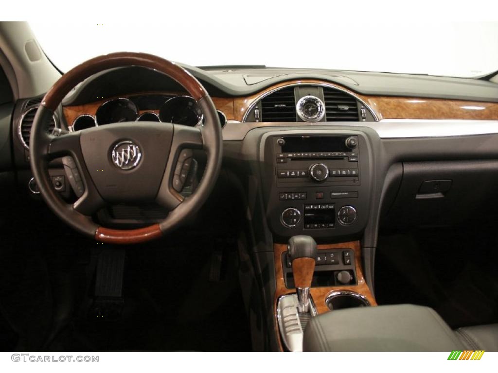 2010 Enclave CXL AWD - Cocoa Metallic / Ebony/Ebony photo #25