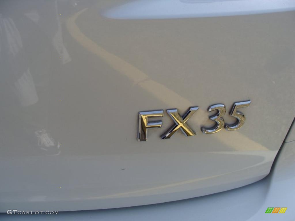 2006 FX 35 AWD - Ivory White Pearl / Wheat photo #11
