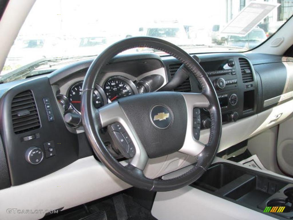 2007 Silverado 1500 LT Z71 Crew Cab 4x4 - Sport Red Metallic / Light Titanium/Ebony Black photo #5