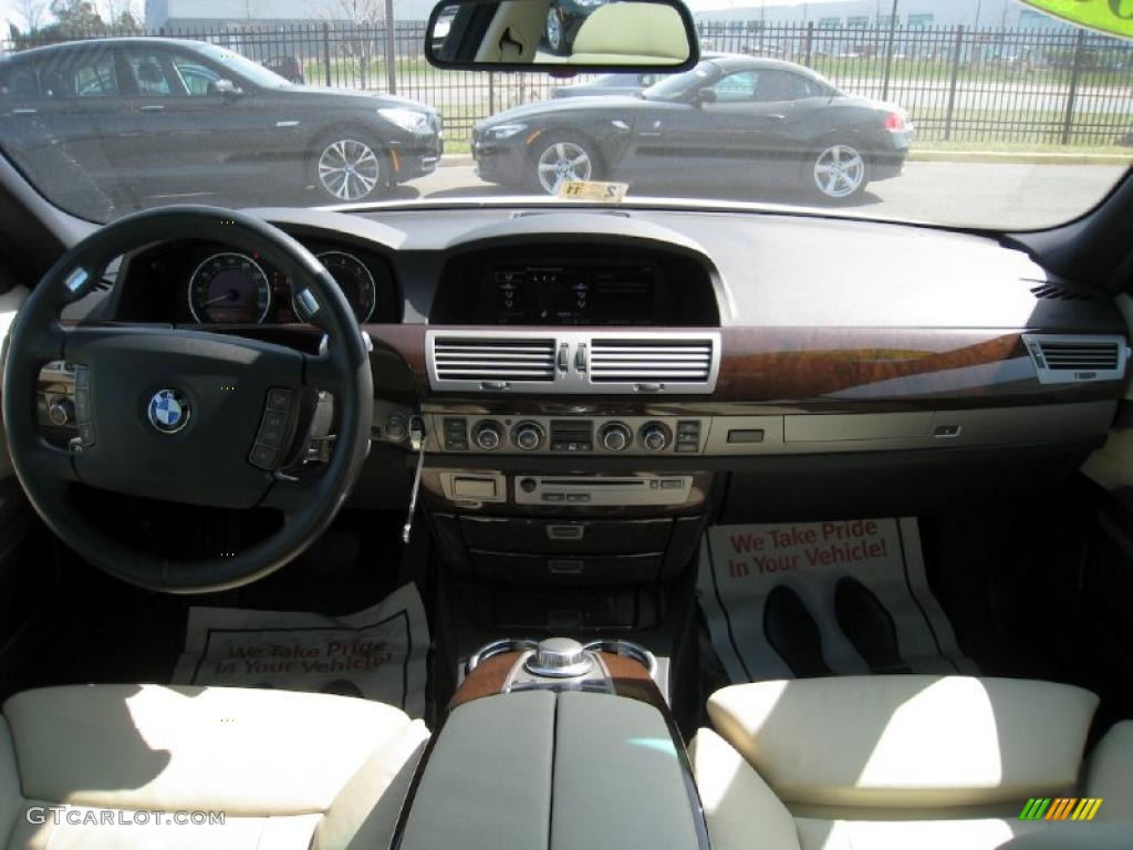 2007 7 Series 750i Sedan - Alpine White / Cream Beige photo #11