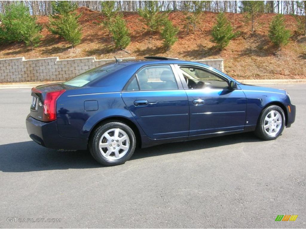 2007 CTS Sedan - Blue Chip / Cashmere photo #1