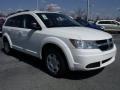 2010 Stone White Dodge Journey SE  photo #4