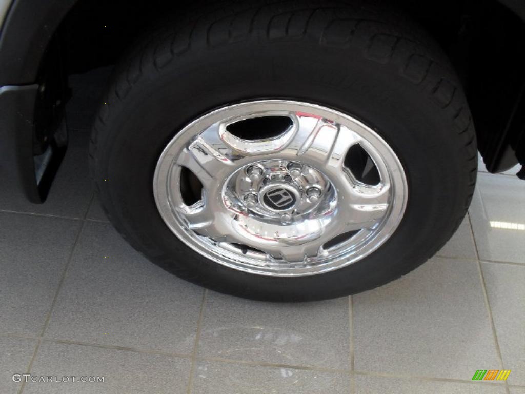 2003 CR-V LX 4WD - Satin Silver Metallic / Black photo #12