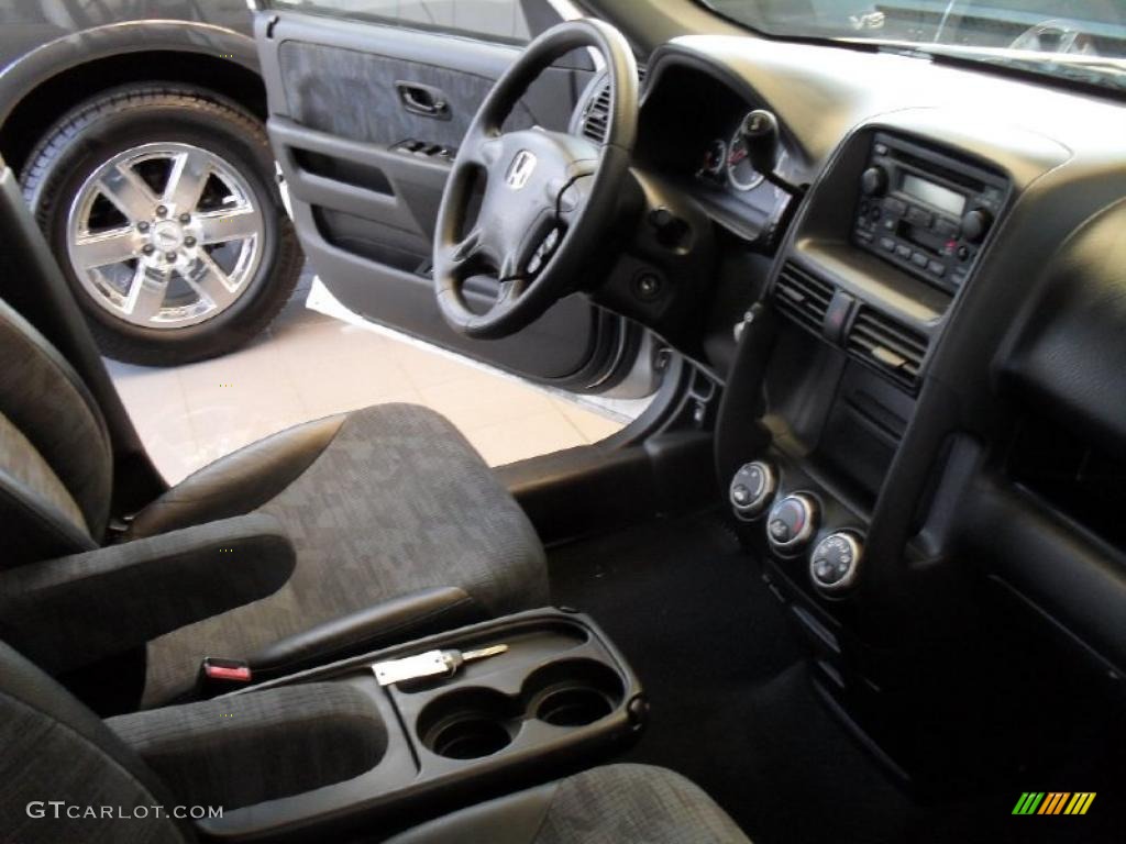 2003 CR-V LX 4WD - Satin Silver Metallic / Black photo #21