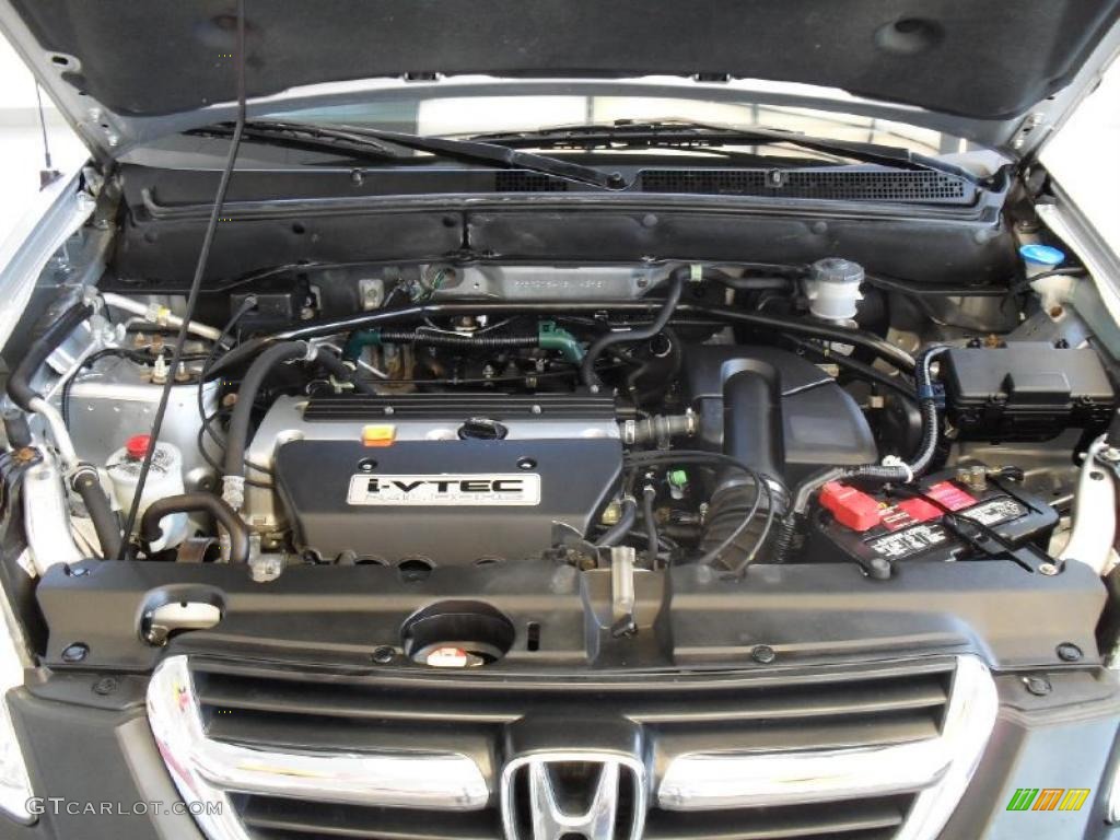 2003 CR-V LX 4WD - Satin Silver Metallic / Black photo #28