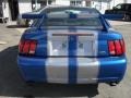 2000 Bright Atlantic Blue Metallic Ford Mustang V6 Coupe  photo #6
