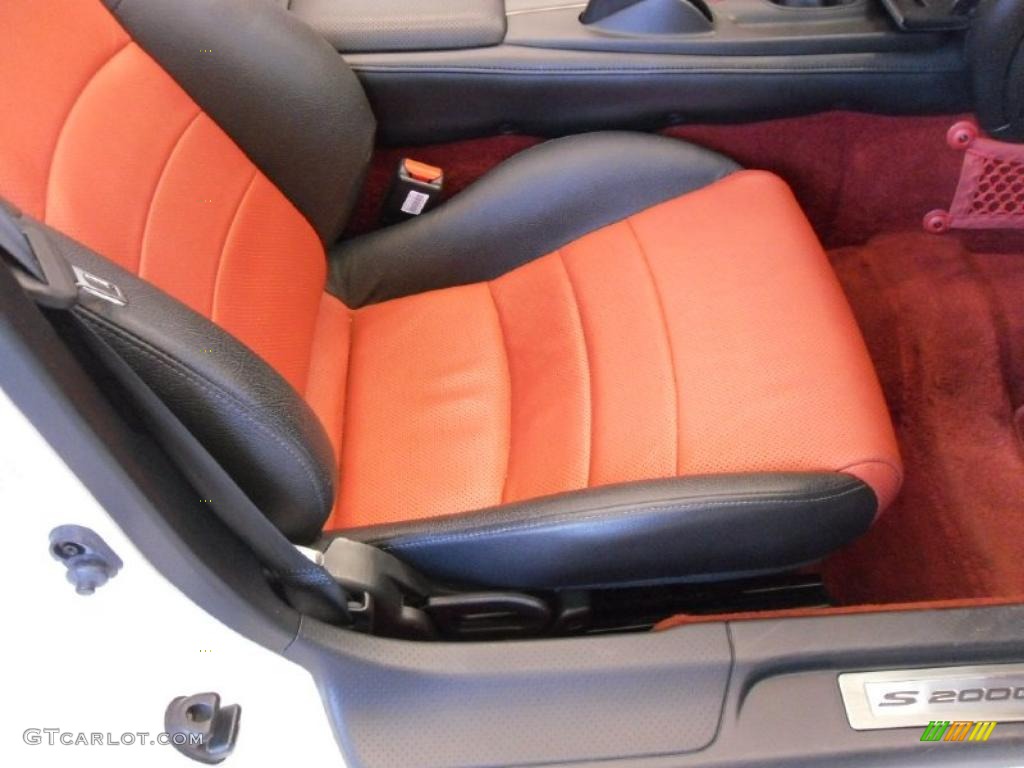 2007 S2000 Roadster - Grand Prix White / Black/Red photo #18