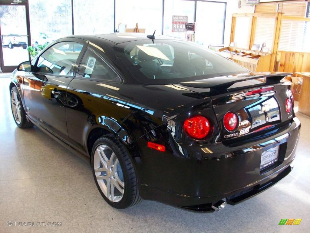 2010 Cobalt SS Coupe - Black / Ebony photo #5