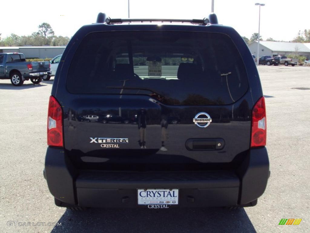 2008 Xterra S - Midnight Blue / Steel/Graphite photo #8