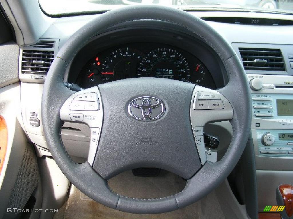 2008 Camry XLE V6 - Magnetic Gray Metallic / Ash photo #15