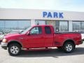 2003 Bright Red Ford F150 FX4 SuperCab 4x4  photo #24