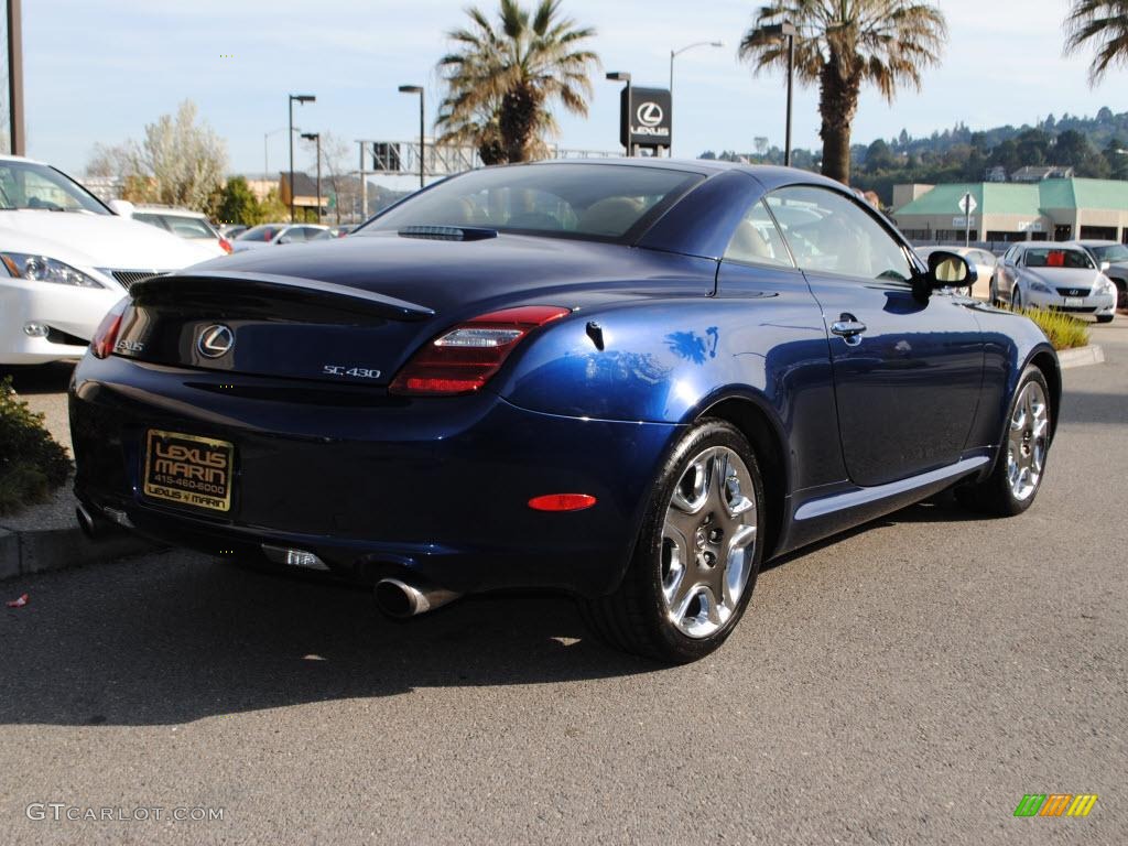 2006 Indigo Ink Blue Pearl Lexus SC 430 27414071 Photo 7 GTCarLot