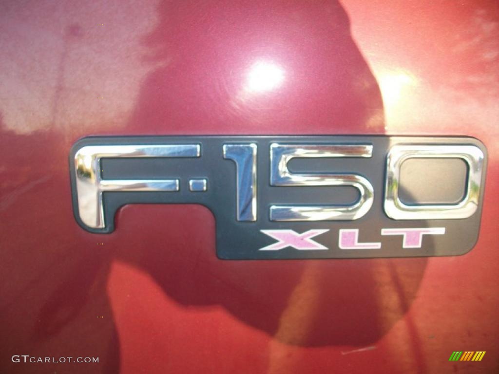 1997 F150 XLT Extended Cab - Dark Toreador Red Metallic / Medium Prairie Tan photo #6