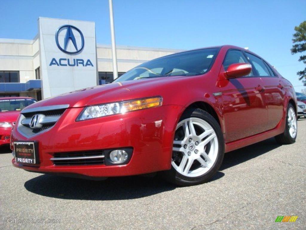 Moroccan Red Pearl Acura TL