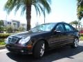 Obsidian Black Metallic 2005 Mercedes-Benz C 230 Kompressor Sedan Exterior