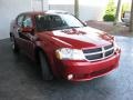 2010 Inferno Red Crystal Pearl Dodge Avenger R/T  photo #3