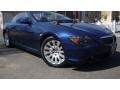 Mystic Blue Metallic - 6 Series 645i Convertible Photo No. 2