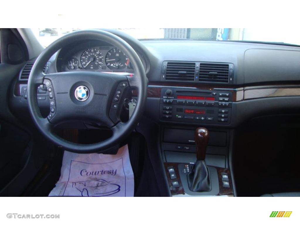 2003 3 Series 325xi Sedan - Titanium Silver Metallic / Black photo #13