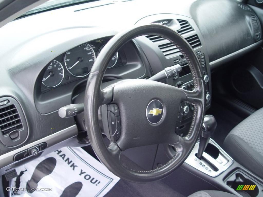 2006 Malibu LT V6 Sedan - Silverstone Metallic / Ebony Black photo #9