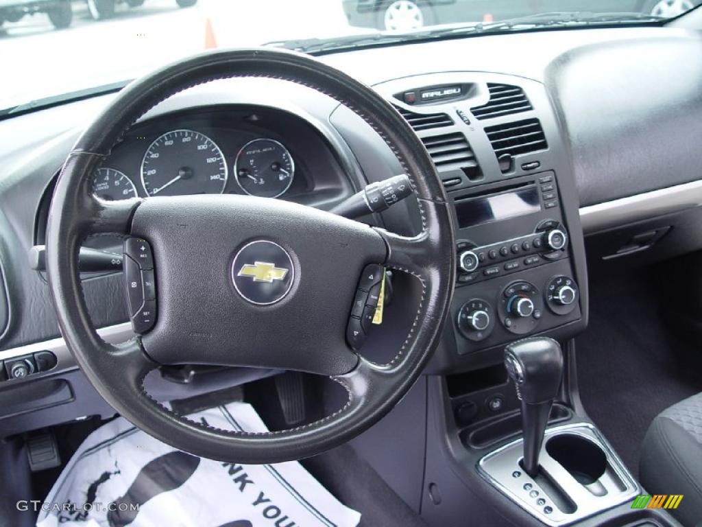 2006 Malibu LT V6 Sedan - Silverstone Metallic / Ebony Black photo #10