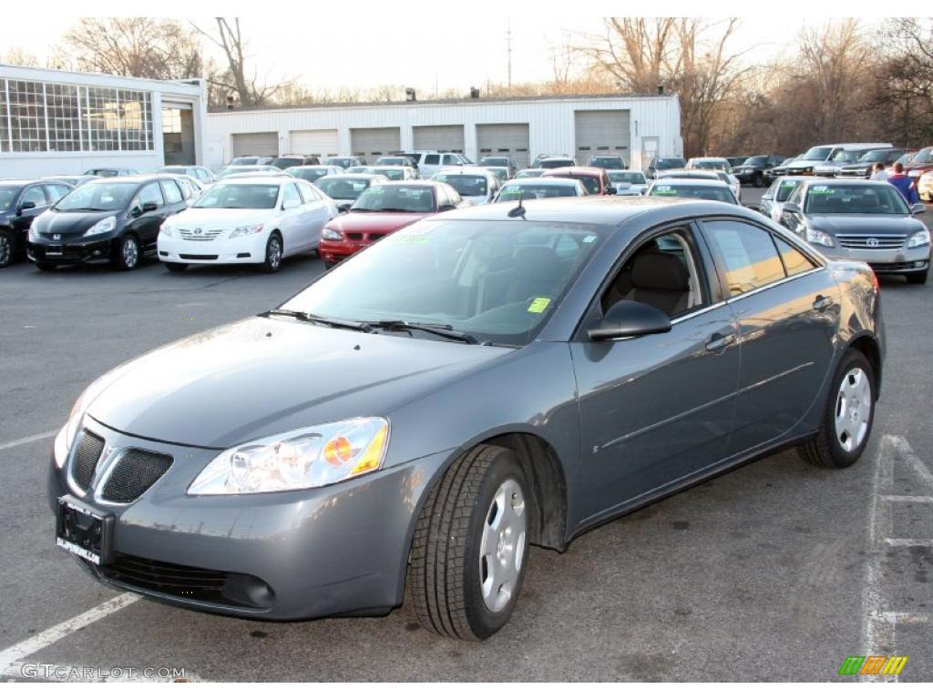 2008 G6 Value Leader Sedan - Dark Steel Gray Metallic / Ebony Black photo #1